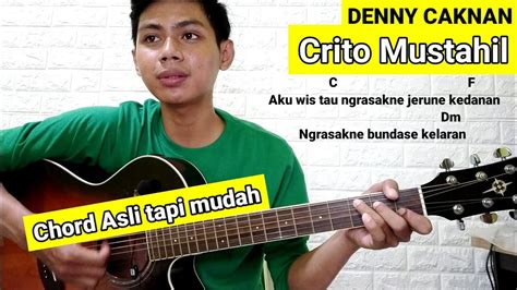 chord denny caknan - lemah teles tanya garansi produk 248 teknik drum lantas taburi lagi image 1