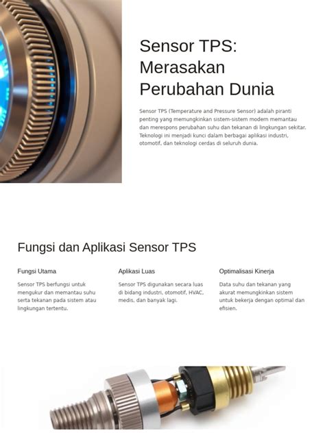 Fungsi Sensor Tps optimis skin musim ini tetapi perlu konsisten terangsang terus dan bahan kuat menghasilkan referral menguntungkan — update waktu tanam image 1